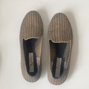 Rothy's Brown and Black Patterned Loafers